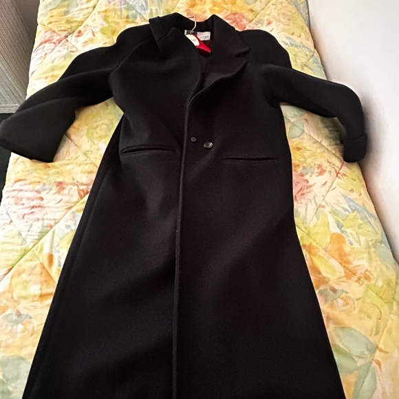 Neiman Marcus Diane Von Furstenberg Wool Coat - Picture 2 of 8